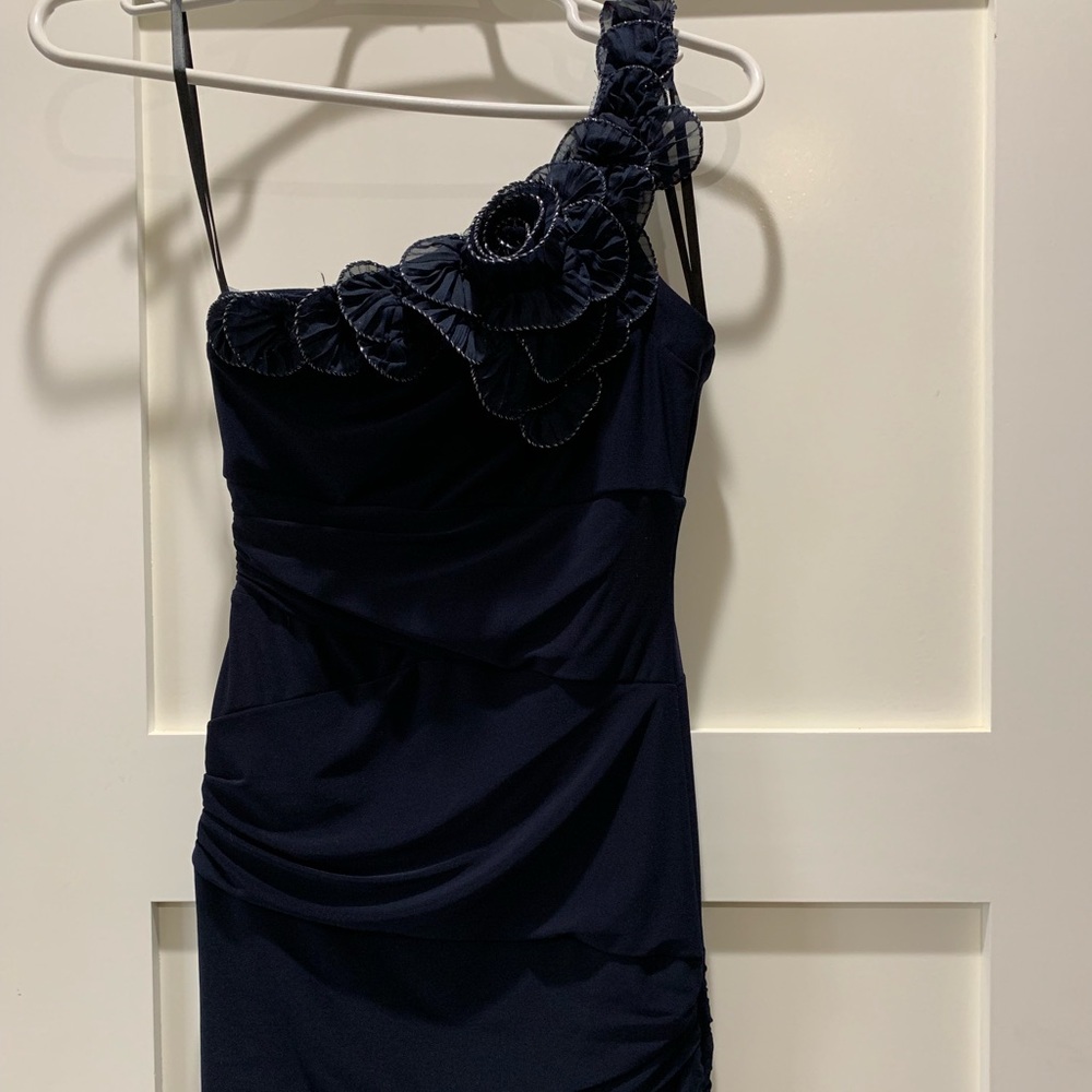 Asymmetrical mini dress that says WOW!